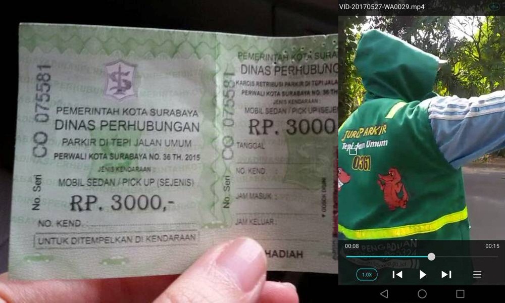 Juru Parkir Minta Tarif Parkir Lebih Mahal