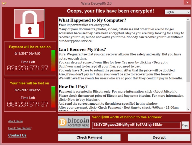 Ransomware WannaCry, Virus Penyanda Data yang Meresahkan