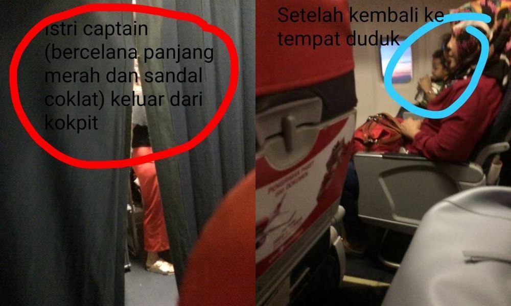 Pilot Lion Air Bawa Istri dan Anak ke Kokpit