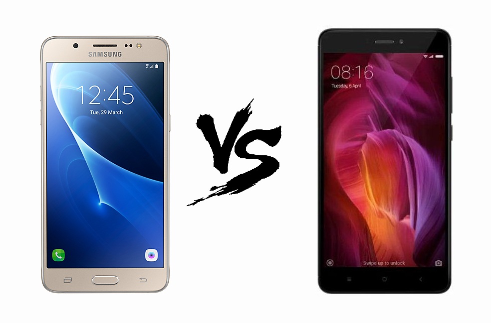 Samsung Galaxy J5 2016 vs Xiaomi Redmi Note 4