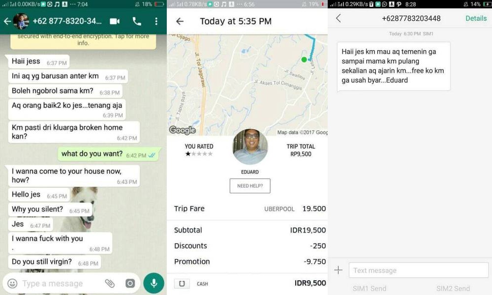 Sopir Taksi Online Uber Lecehkan Bocah 12 Tahun