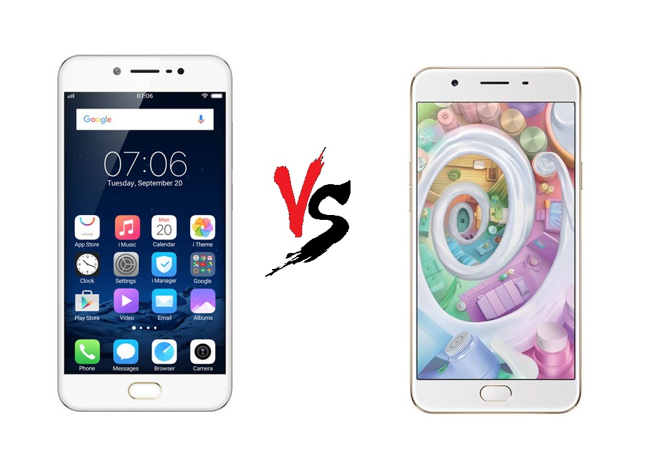 Vivo V5s vs Oppo F1s