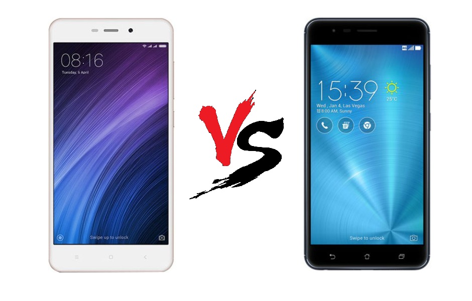 Xiaomi Redmi 4A vs Asus Zenfone Live