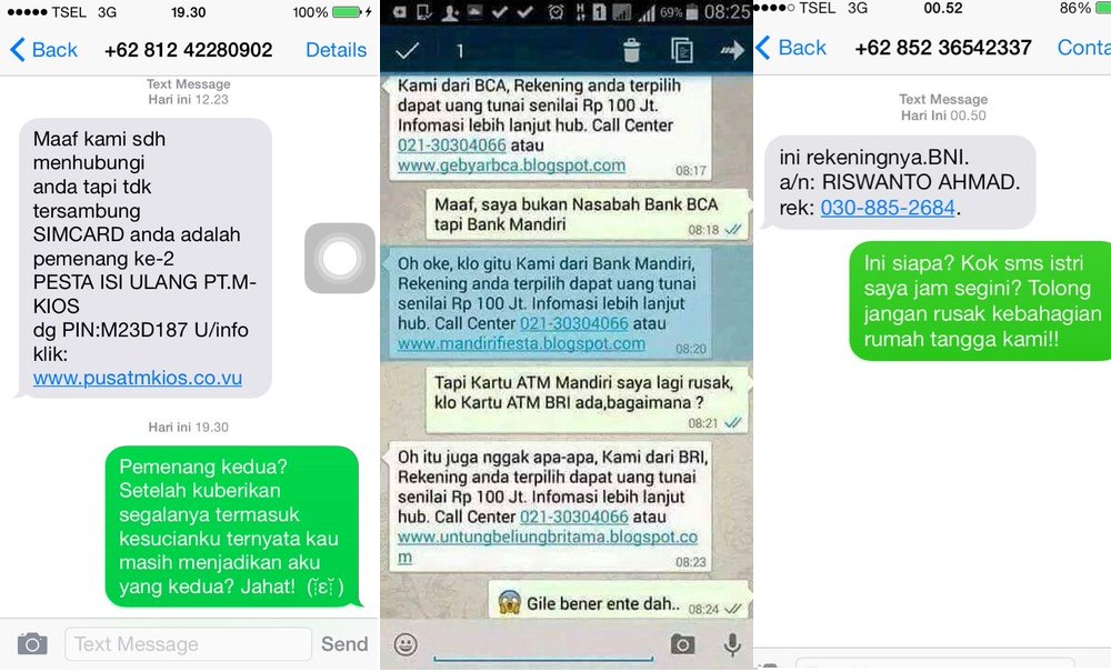 11 Balasan Sms Penipuan Ini Bikin yang Nipu Mati Kata Kayaknya Sih Belum Ahli