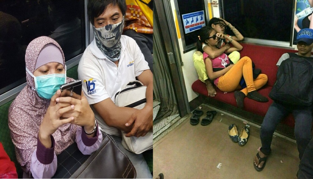 14 Kelakuan Penumpang Commuterline Ini Bikin Geleng Geleng Kepala