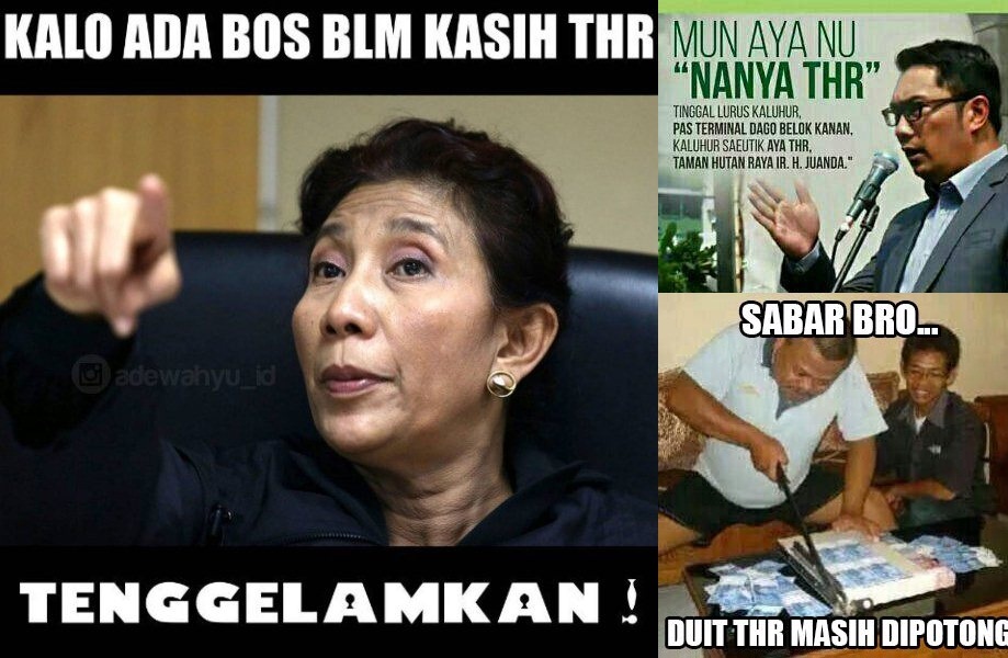 15 MEME THR Lucu dan Paling Gokil Udah Habis Apa Masih Belum Kelihatan