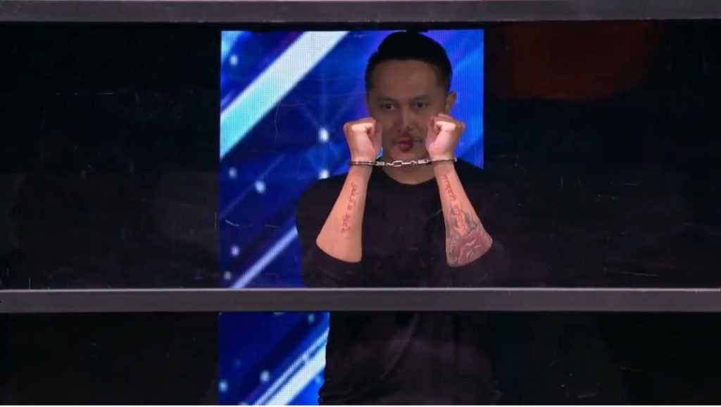 Aksi Demian di Americas Got Talent