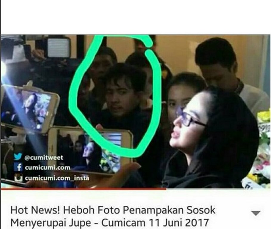 Bikin Heboh Beredar Foto Penampakan Mirip Sosok Jupe di Sesi Wawancara Dewi Persik