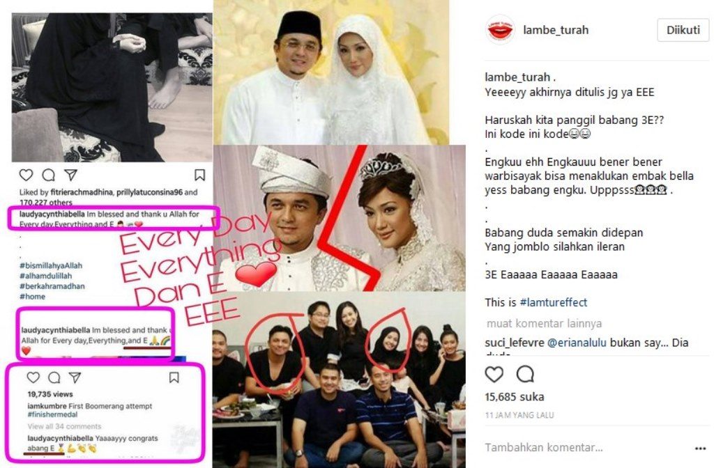 Move On dari Afif Kalla Laudya Cynthia Bella Pacari Pria Ini