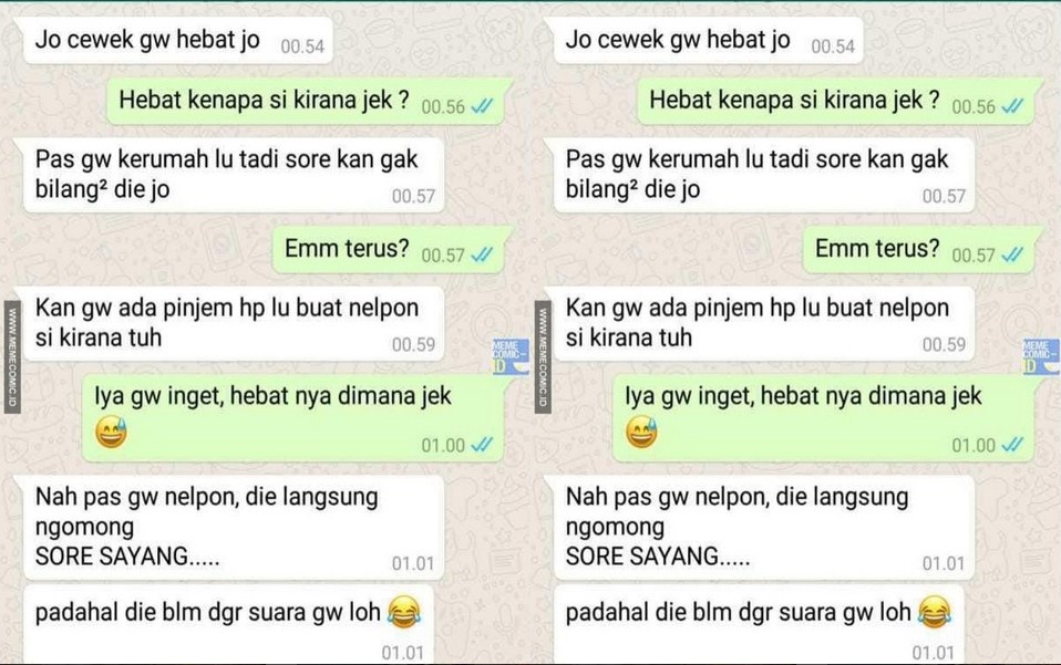 Obrolan Cowok Ke Temennya Soal Kehebatan Pacarnya Ini Endingnya Bikin Jantungan