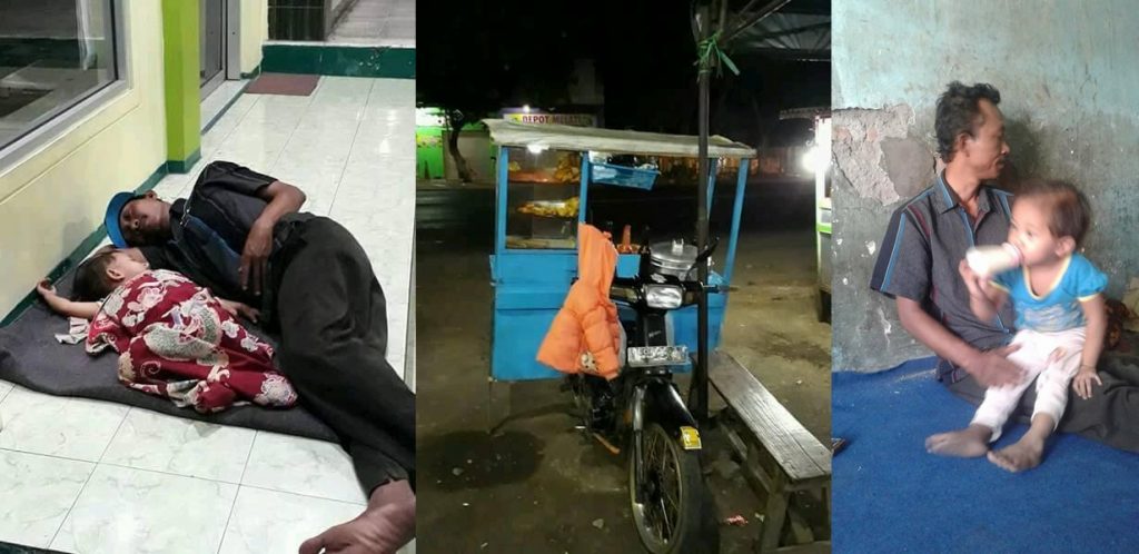 Penjual Bakso Ditinggal Pergi Istri