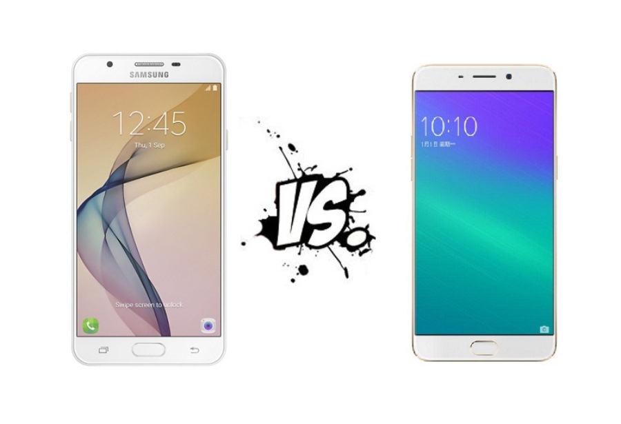 Samsung Galaxy J7 Prime vs Oppo F1s