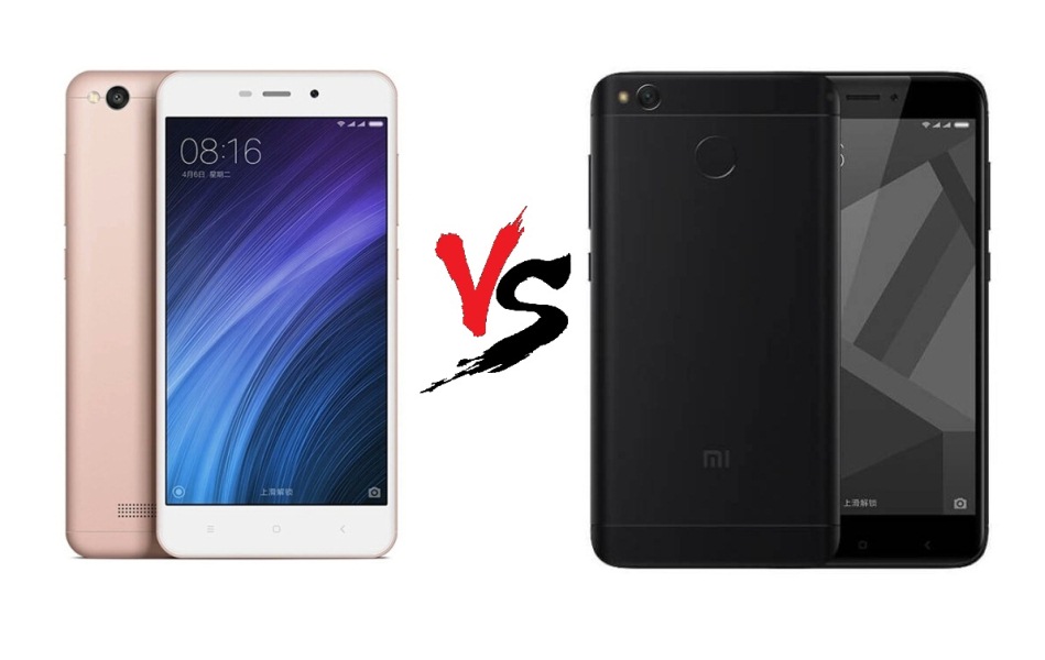 Xiaomi Redmi 4A vs Redmi 4X