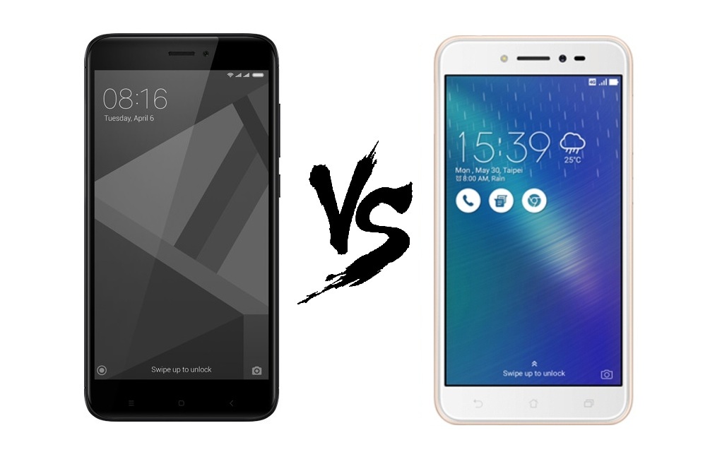 Xiaomi Redmi 4X vs Asus Zenfone Live