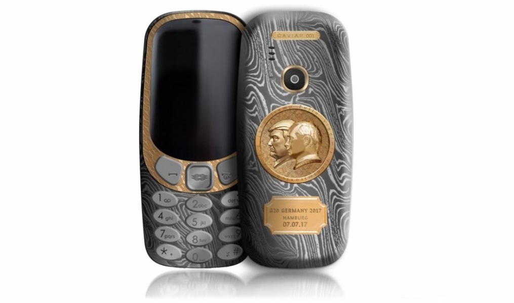 Caviar Nokia 3310 Putin Trump Summit Edition