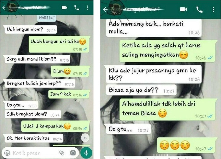 Chat Mesra Pria Beristri Ngajak Selingkuh Mahasiswi Ini Balas Dengan Cara Terhormat