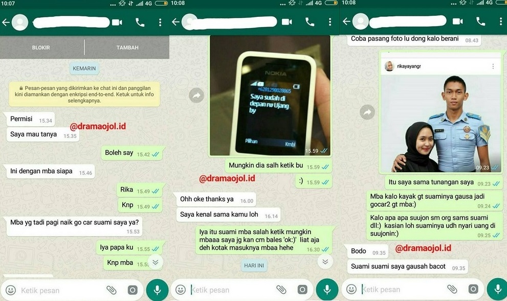 Cuma Gara Gara Hal Ini Istri Driver Taksi Online Marah Marah ke Customernya