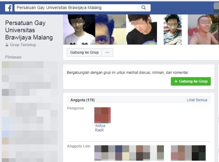 Grup Persatuan Gay Universitas Brawijaya Malang