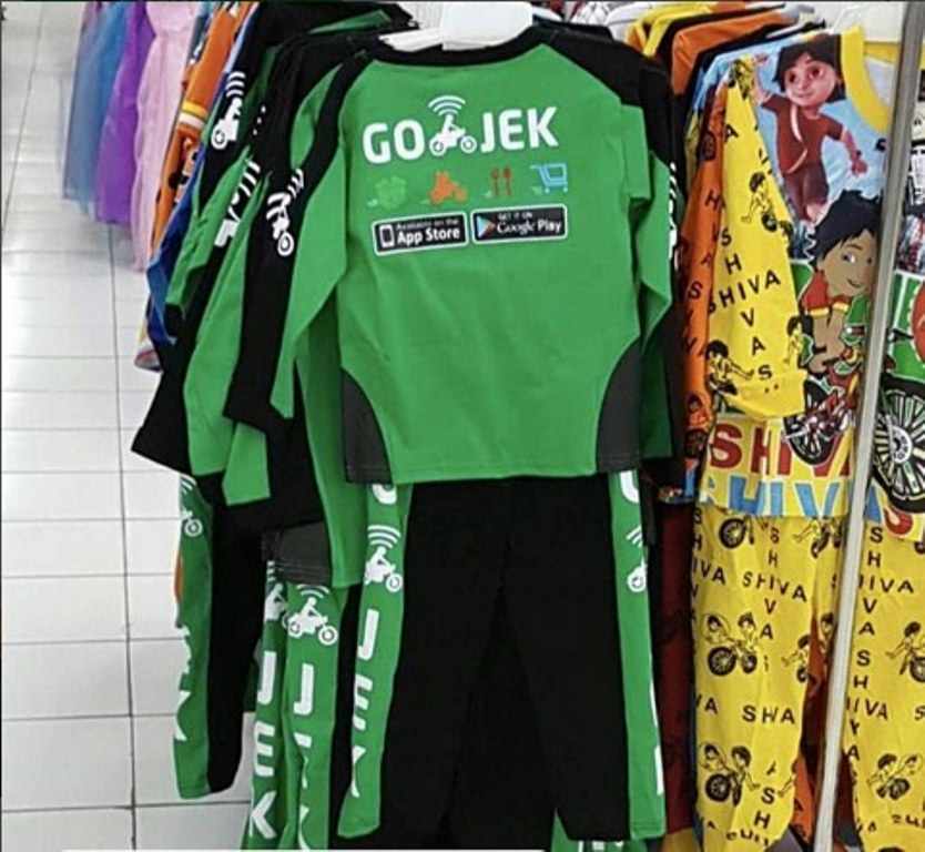 baju anak motif ojek online