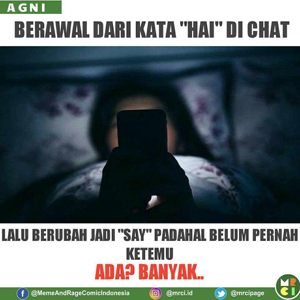 6 Meme Susahnya Chatting Sama Gebetan Ini Asli Ngena Banget Rancah