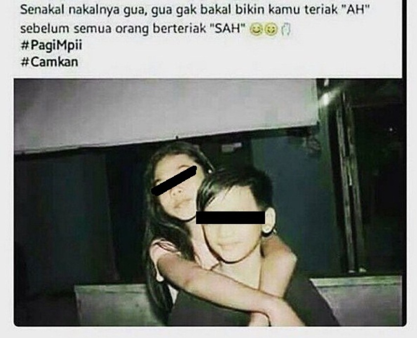 postingan anak dibawah umur