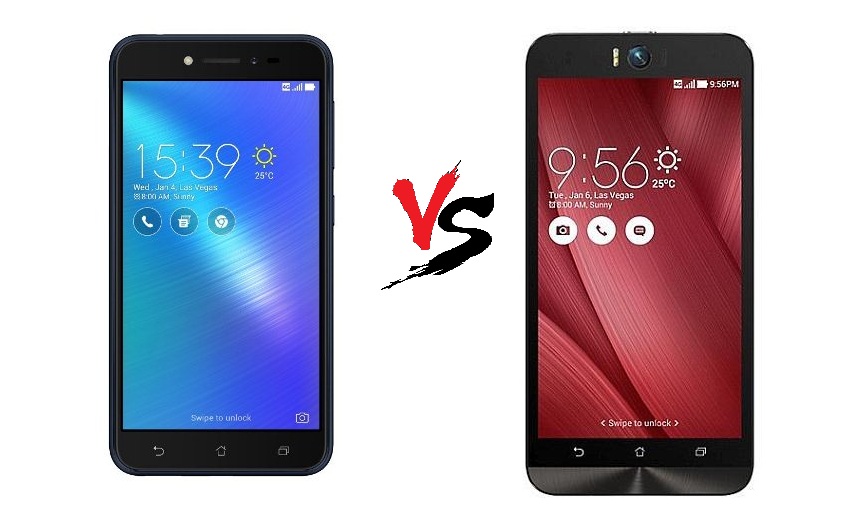 ASUS Zenfone Live vs Zenfone Selfie