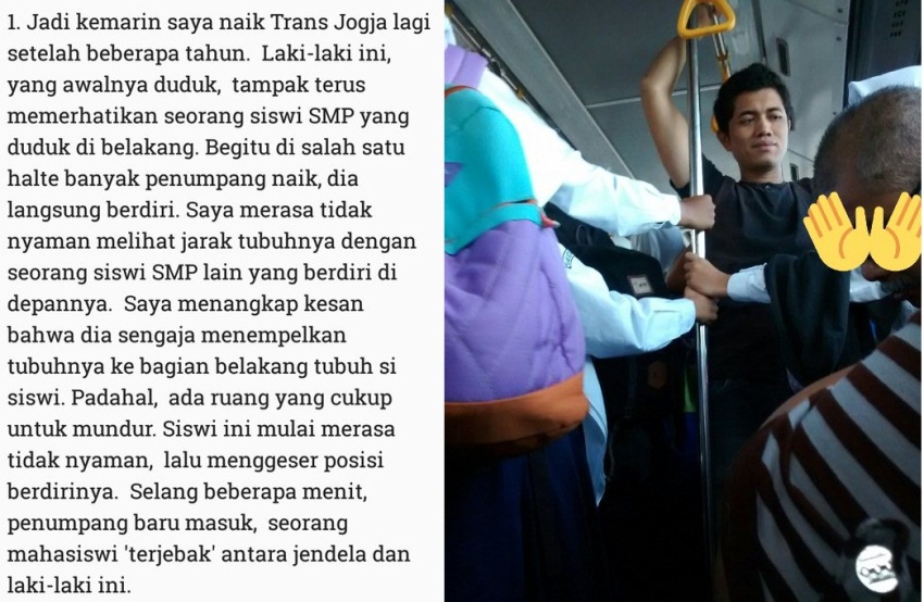 Aksi Bejat Predator Seksual Kerap Teror Wanita di Bus Tertangkap Kamera Netizen Minta Fotonya di Viralkan