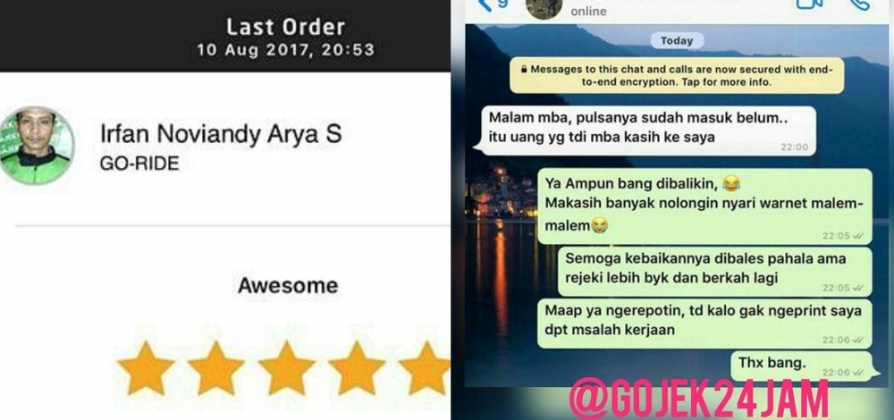 Dikasih Uang Tips Karena Sudah Membantu Customer yang Dilakukan Driver Ojol Ini pada Pemberiannya Bikin Netizen Salut