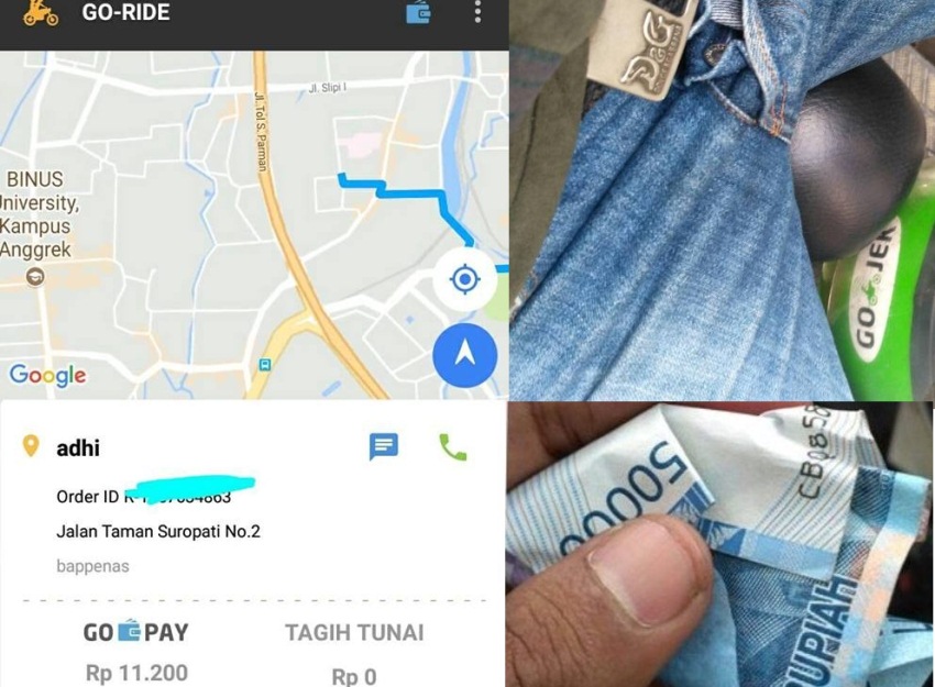 Dilecehkan Penumpang Driver Ojek Online Ini Dapat Musibah dan Berkah di Waktu yang Sama