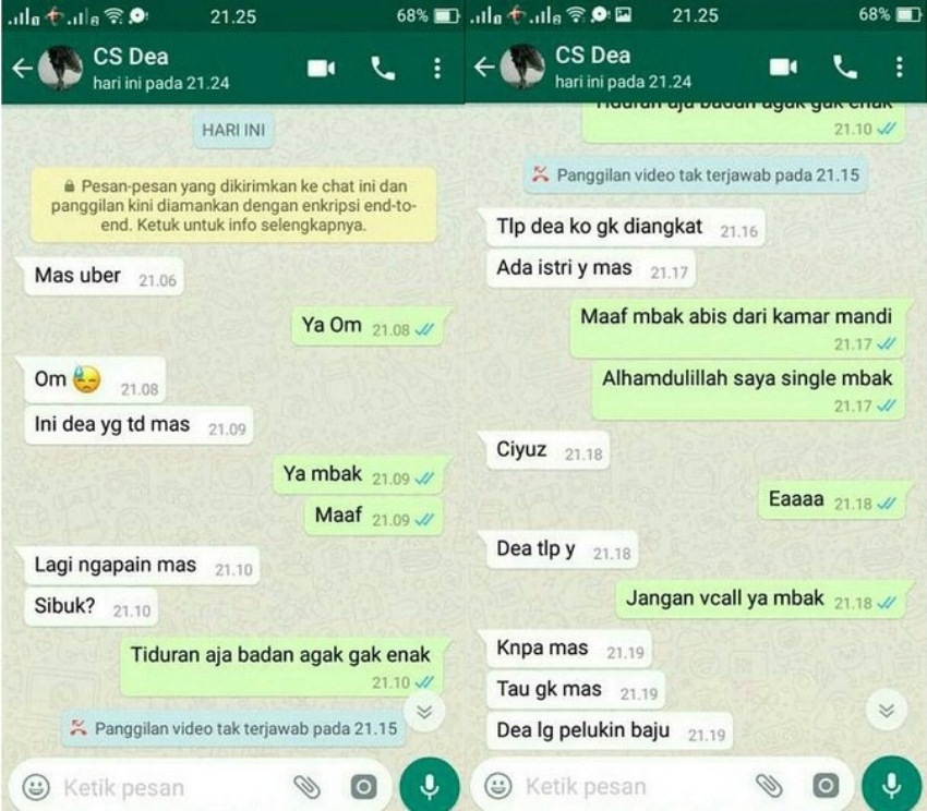 Driver Ojek Online Ini Dapat Rayuan Maut dari Customer Sampai Ngasih Kode Minta Dipeluk