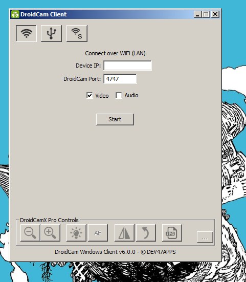 DROIDCAM OBS. DROIDCAM Virtual Audio. Droidcam client