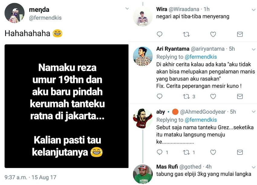 Gokil Status Kolaborasi Netizen Ini Bikin yang Baca Suhu Badannya Jadi Gak Karuan