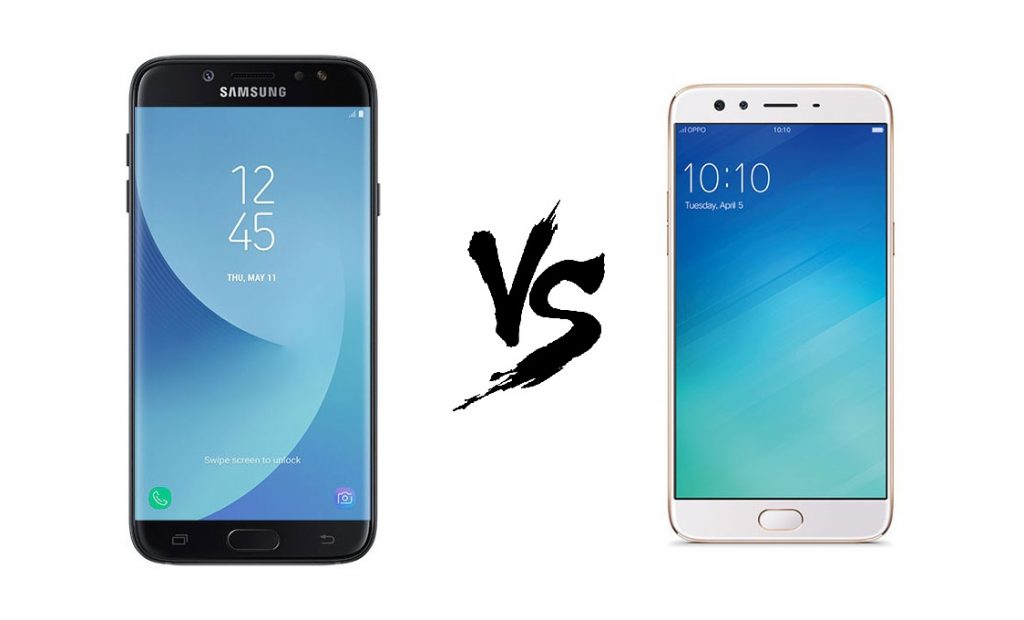 Harga Samsung Galaxy j7 pro vs Oppo F3