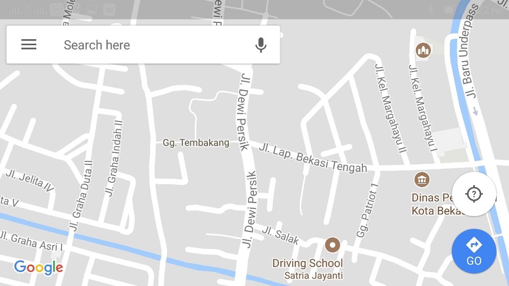 Jalan Dewi Persik di Kota Bekasi