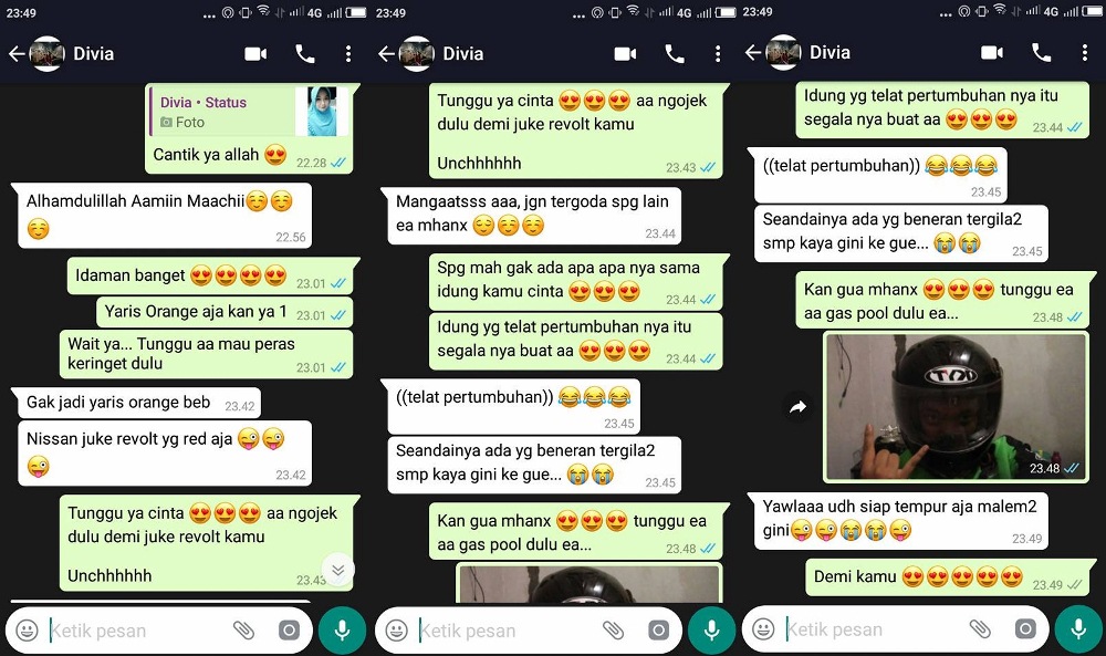 Minta Mahar Juke Revolt Chat Iseng Driver Ojol dengan Temannya Ini Bikin Netizen Syok Bacanya