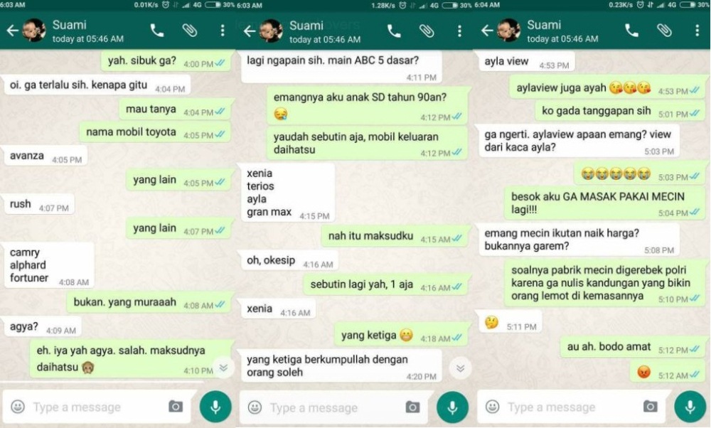 Niat Hati Mau Merayu Pancingan Pancingan yang Diberikan Istri Ini Malah Bikin Suami Gagal Paham