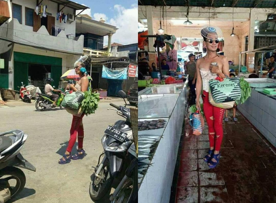 Pembeli Sayur Jadi Jadian