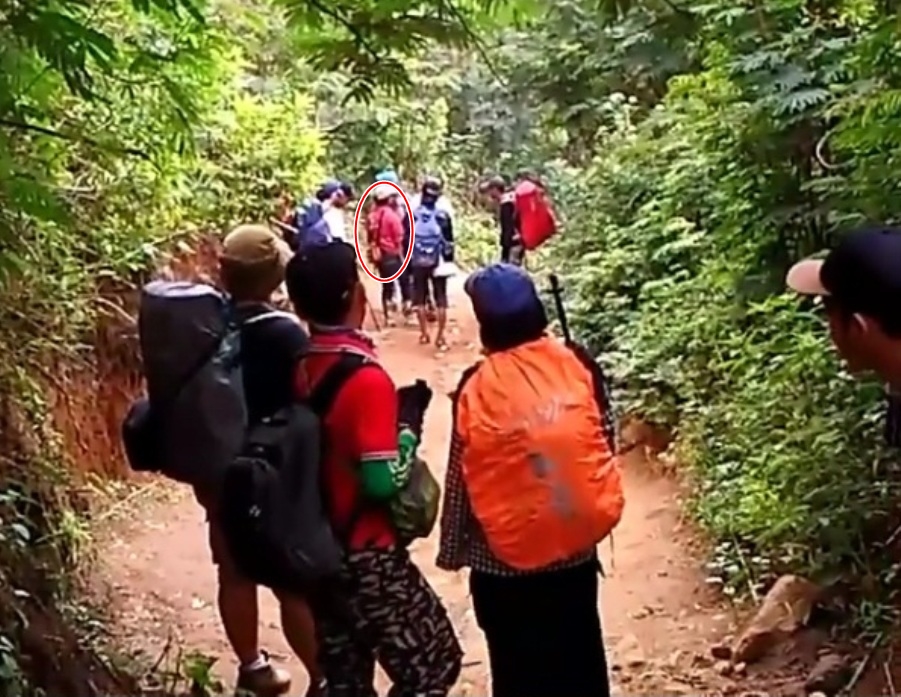 Pendaki Gunung Guntur Dipalak