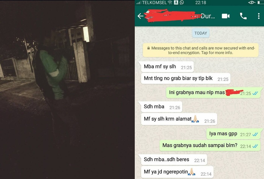 Perjuangan Driver Ojek Online Ini Antarkan Barang ke Customer Tuai Pujian Netizen Abangnya Sabar Banget