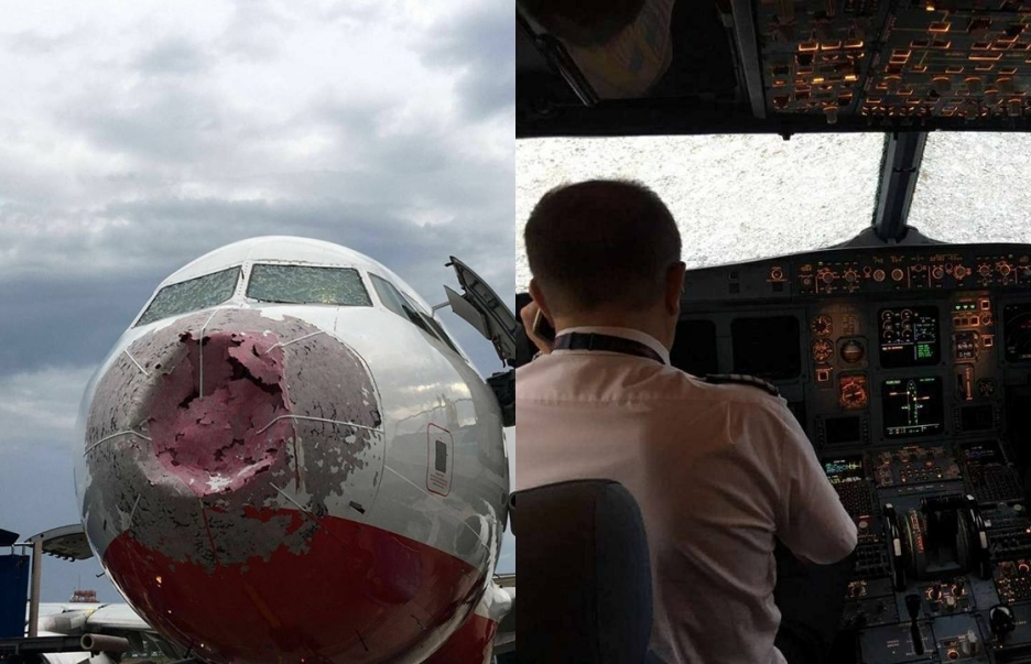 Pilot Daratkan Pesawat Rusak