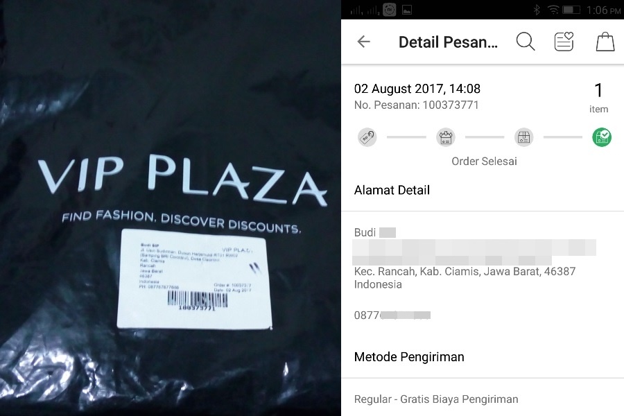Review Pengalaman Belanja di VIP Plaza