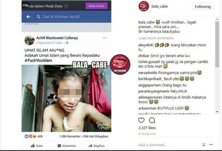 Wajah Penuh Tindikan dan Telinga di Piercing Remaja Pria Ini Dibully Netizen Karena Foto Pakai Kamera Beauty Plus 1