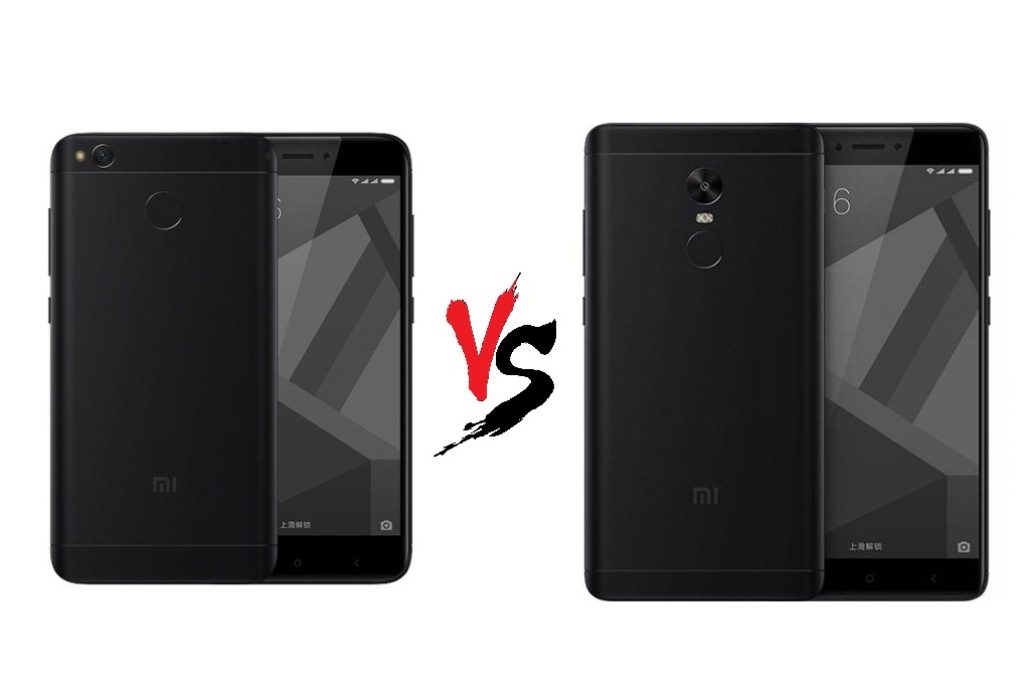 Xiaomi Redmi 4X vs Redmi Note 4X