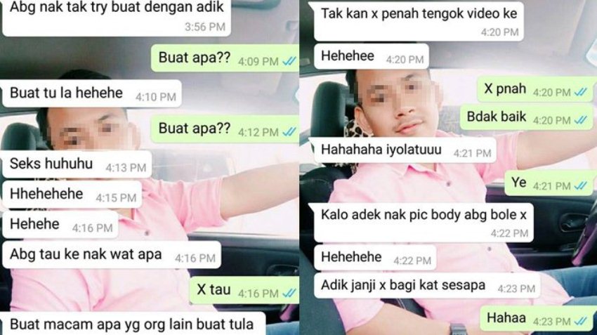 chat tak pantas murid pada guru 1