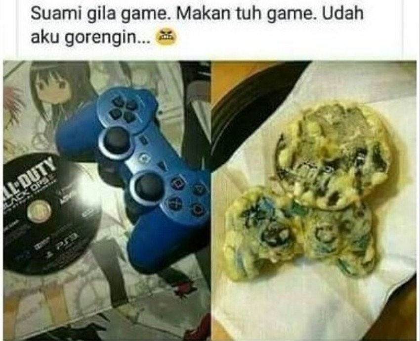 istri goreng stik PS suami 1