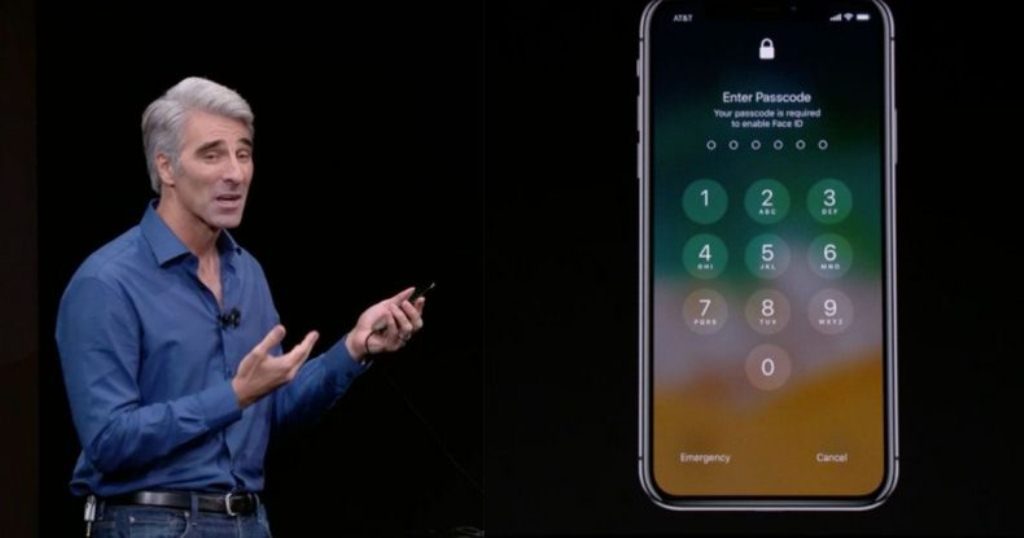 Apple FaceID iPhone X