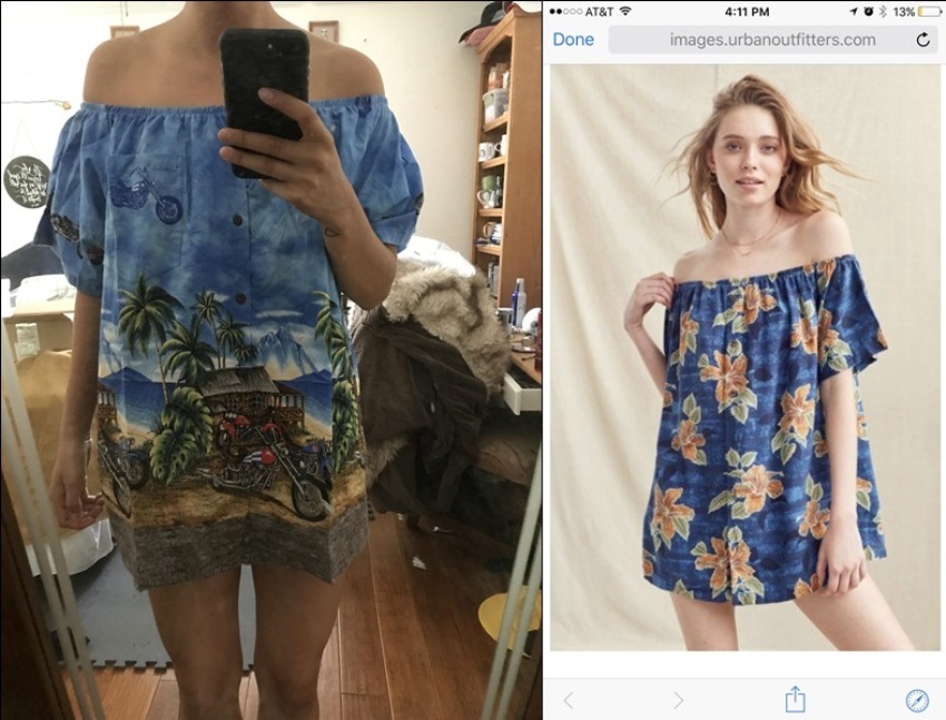 Beli Baju Motif Bunga di Online Shop yang Didapat Wanita Ini Memang Beda dari Yang Dipesan Tapi Malah Kece Abis