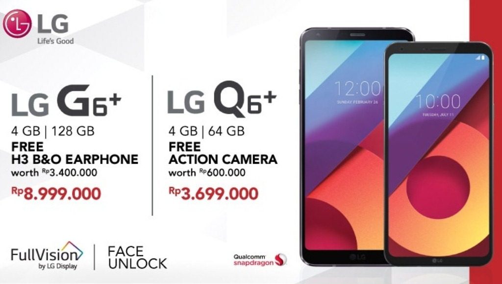 LG G6 Plus dan LG Q6 Plus