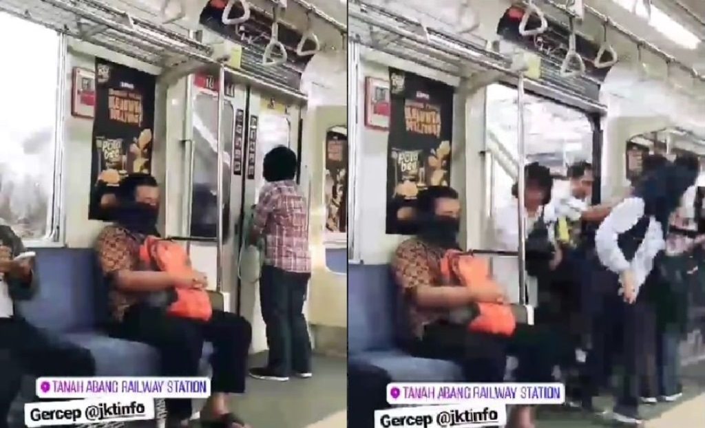 Miris Brutalnya Penumpang KRL Tanah Abang Bikin Seorang Wanita Alami Hal ini