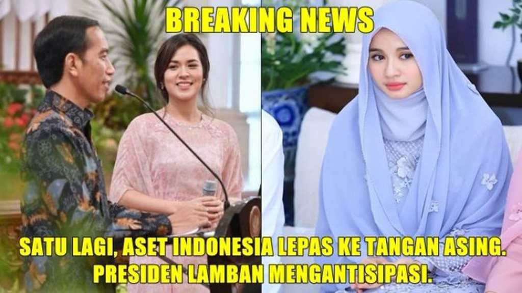 Ngakak Aset Indonesia Raisa dan Laudya Cynthia Bella Jatuh Ke Tangan Asing Kocaknya Keluhan Netizen Salahkan Presiden
